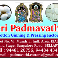 Sri Padmavathi Cotton Ginning and Pressing Factory
