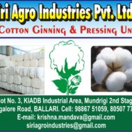 Siri Agro Industries Pvt. Ltd.,