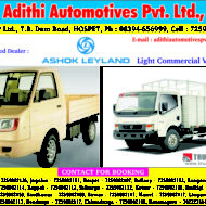 Adithi Automotives Pvt. Ltd.,