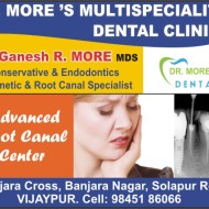 Dr. MORE ’S MULTISPECIALITY DENTAL CLINIC