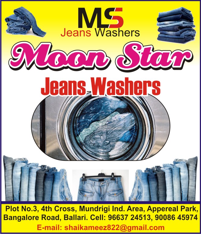 Moon Star Jeans Washers
